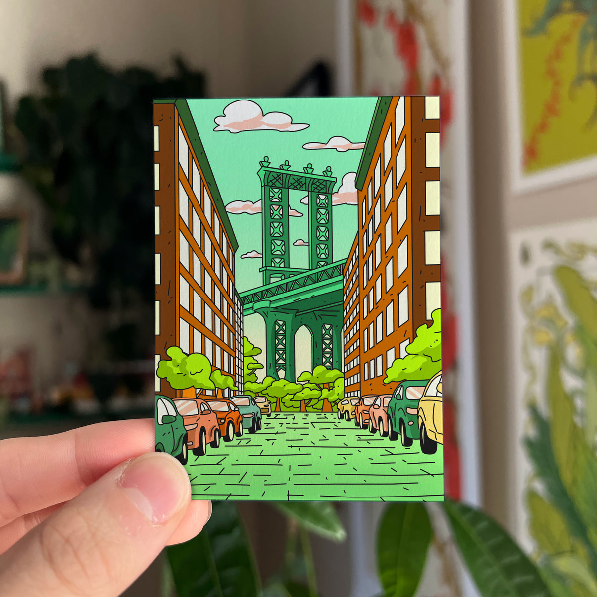BROOKLYN BRIDGE - MINI PRINT