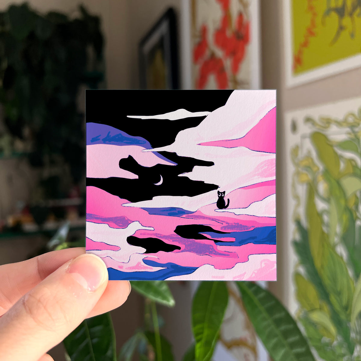 CLOUDY - MINI PRINT