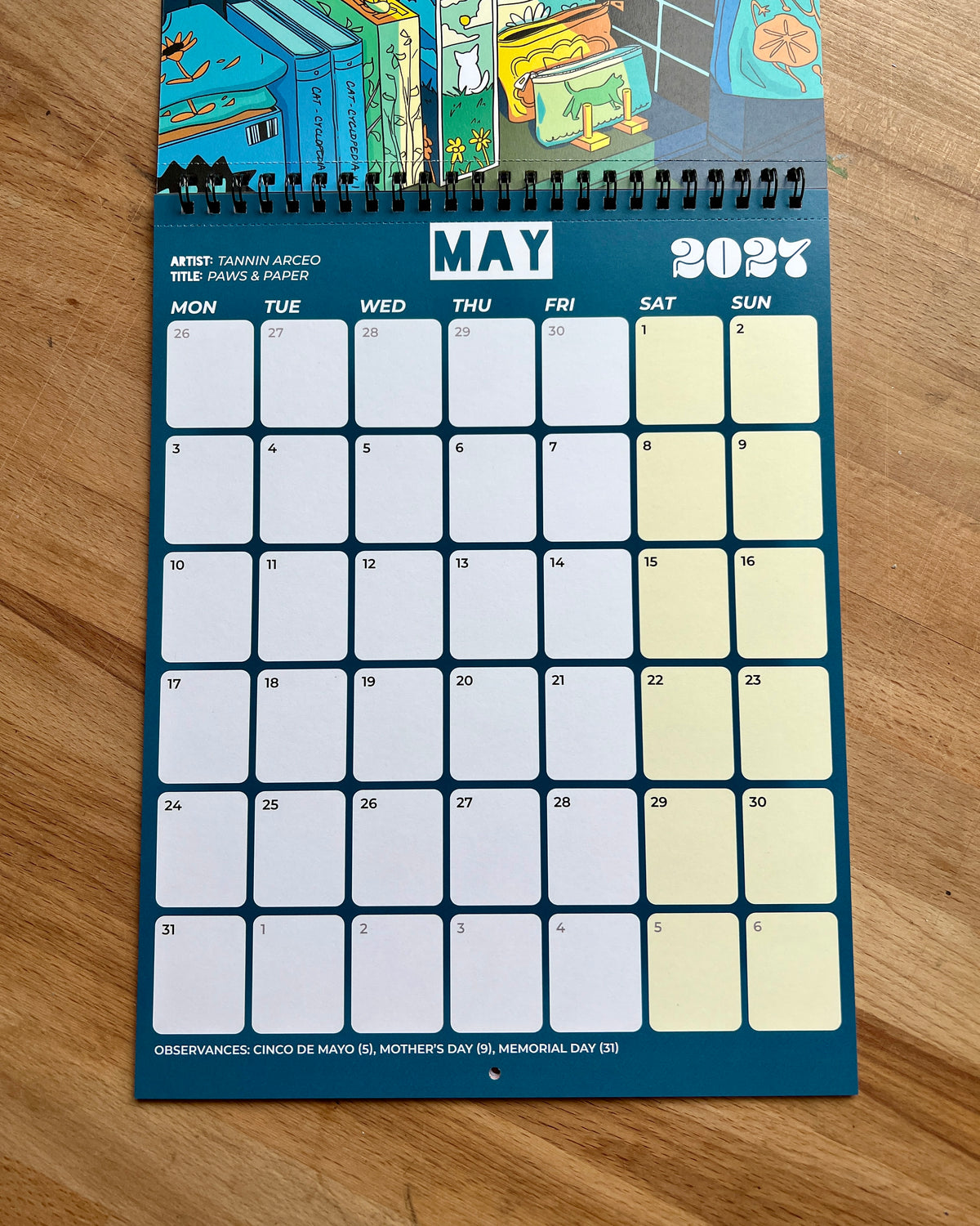 PREORDER ONLY | THE 2027 CAT CALENDAR