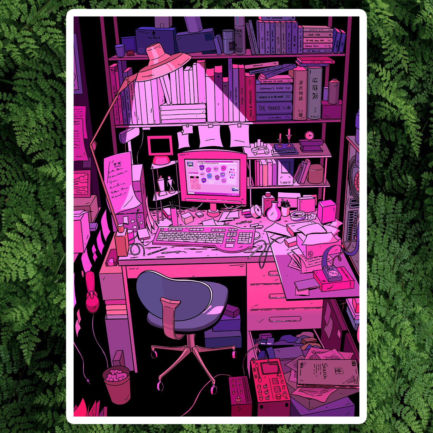 MESSY MESSY - ART PRINT
