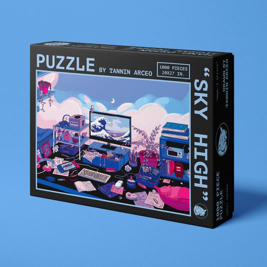1000 PIECE PUZZLE - "SKY HIGH"