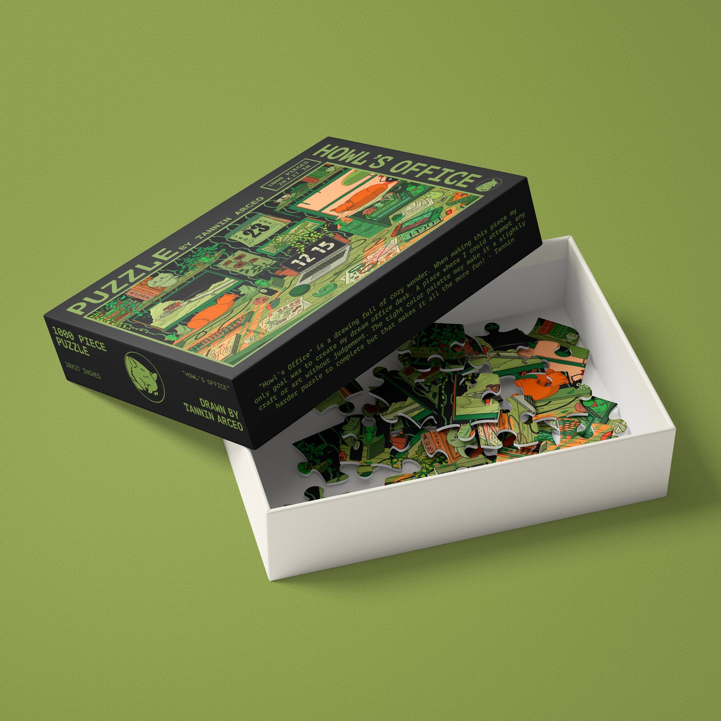 1000 PIECE PUZZLE - "HOWL'S OFFICE"