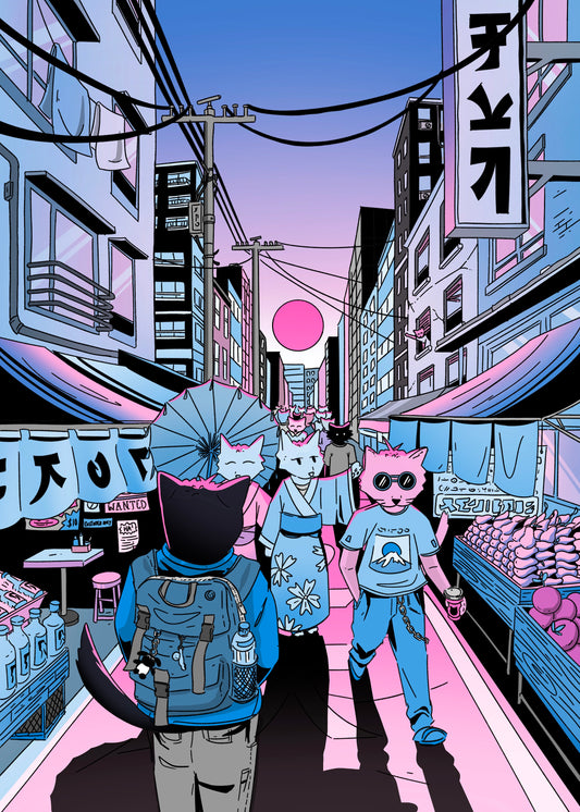 TSUKIJI FISH MARKET - RISO PRINT | MAY 2026 - FROM THE ARCHIVE