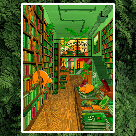 BOOKISH - ART PRINT