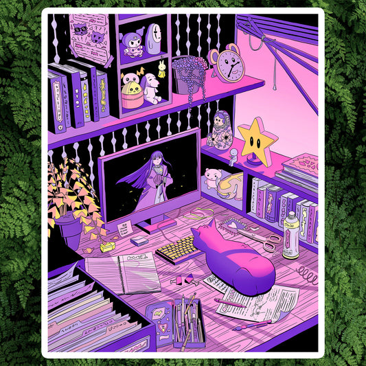 BUBBLEGUM - ART PRINT
