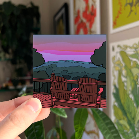 THE DECK - MINI PRINT
