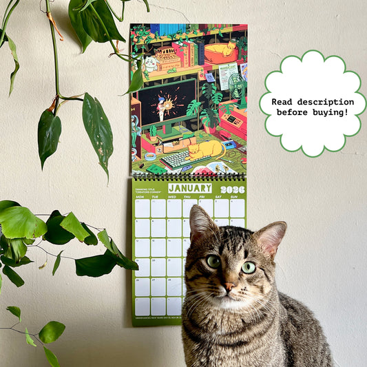 THE 2026 CAT CALENDAR | PREORDER!