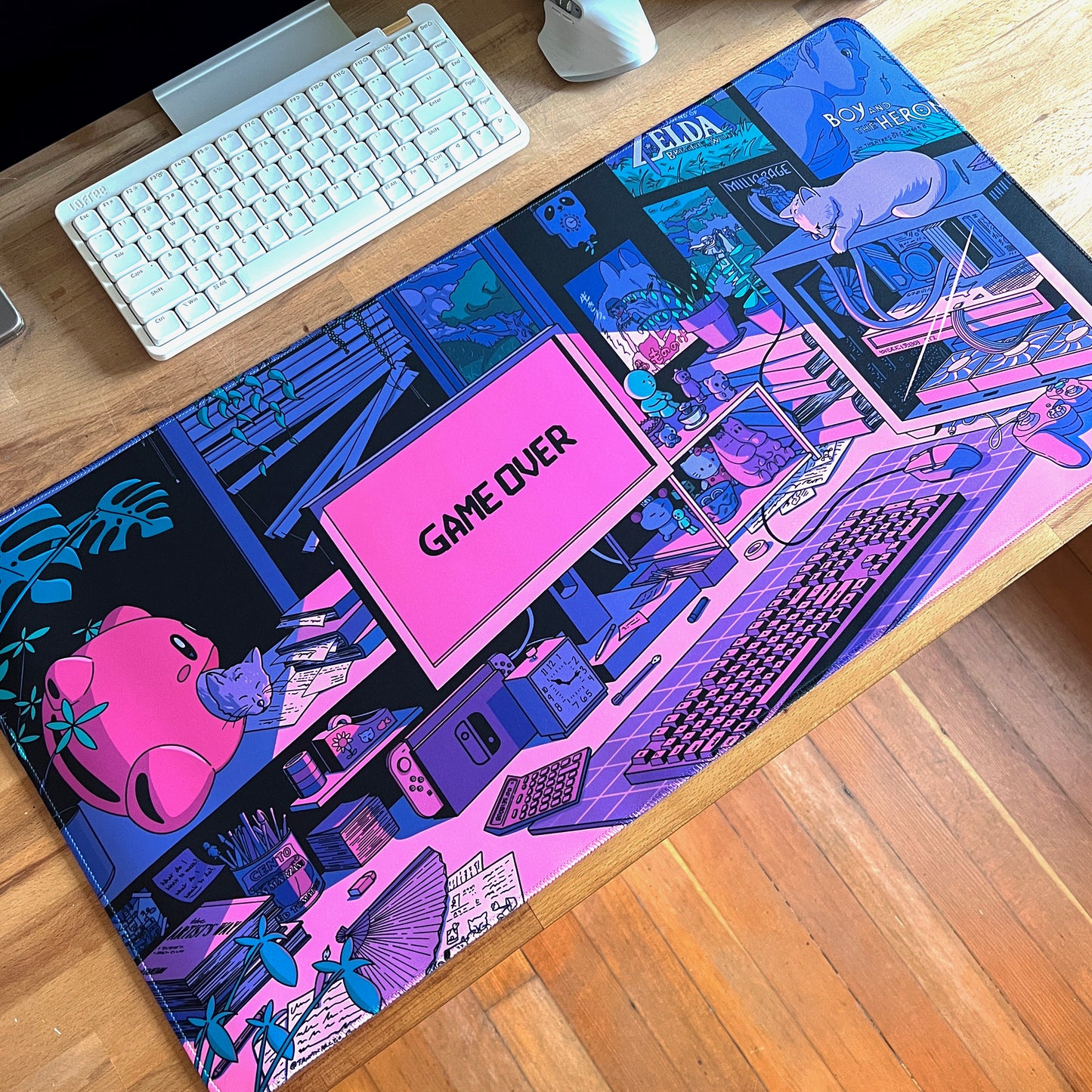 GAME OVER - DESK MAT