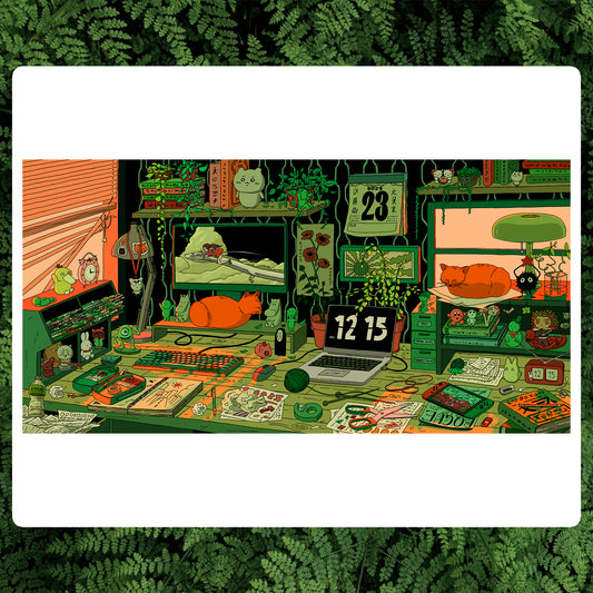 HOWLS OFFICE - ART PRINT