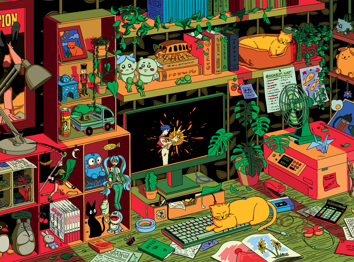 1000 PIECE PUZZLE - "CREATORS CORNER"