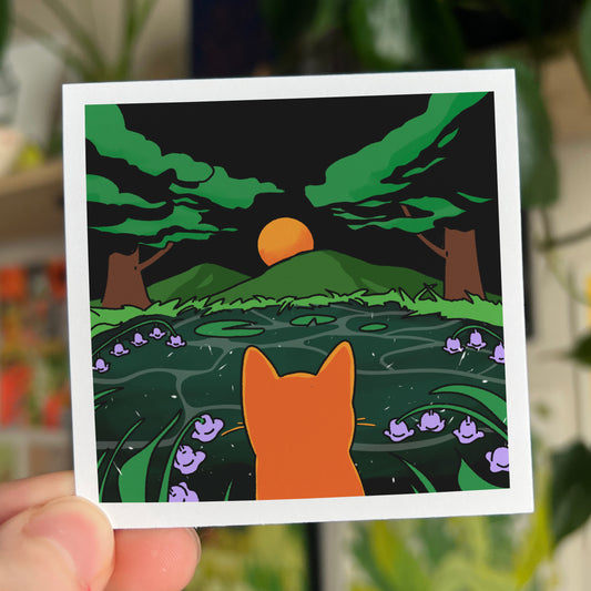 LAKE VIEW - MINI PRINT