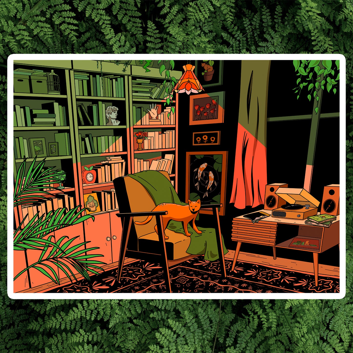 LAMPLIGHT - ART PRINT