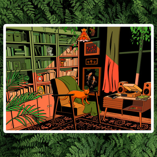 LAMPLIGHT - ART PRINT