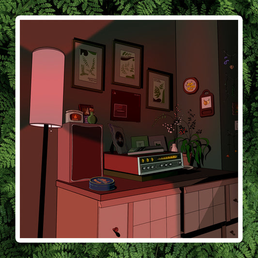 LATE NIGHT TUNES - ART PRINT