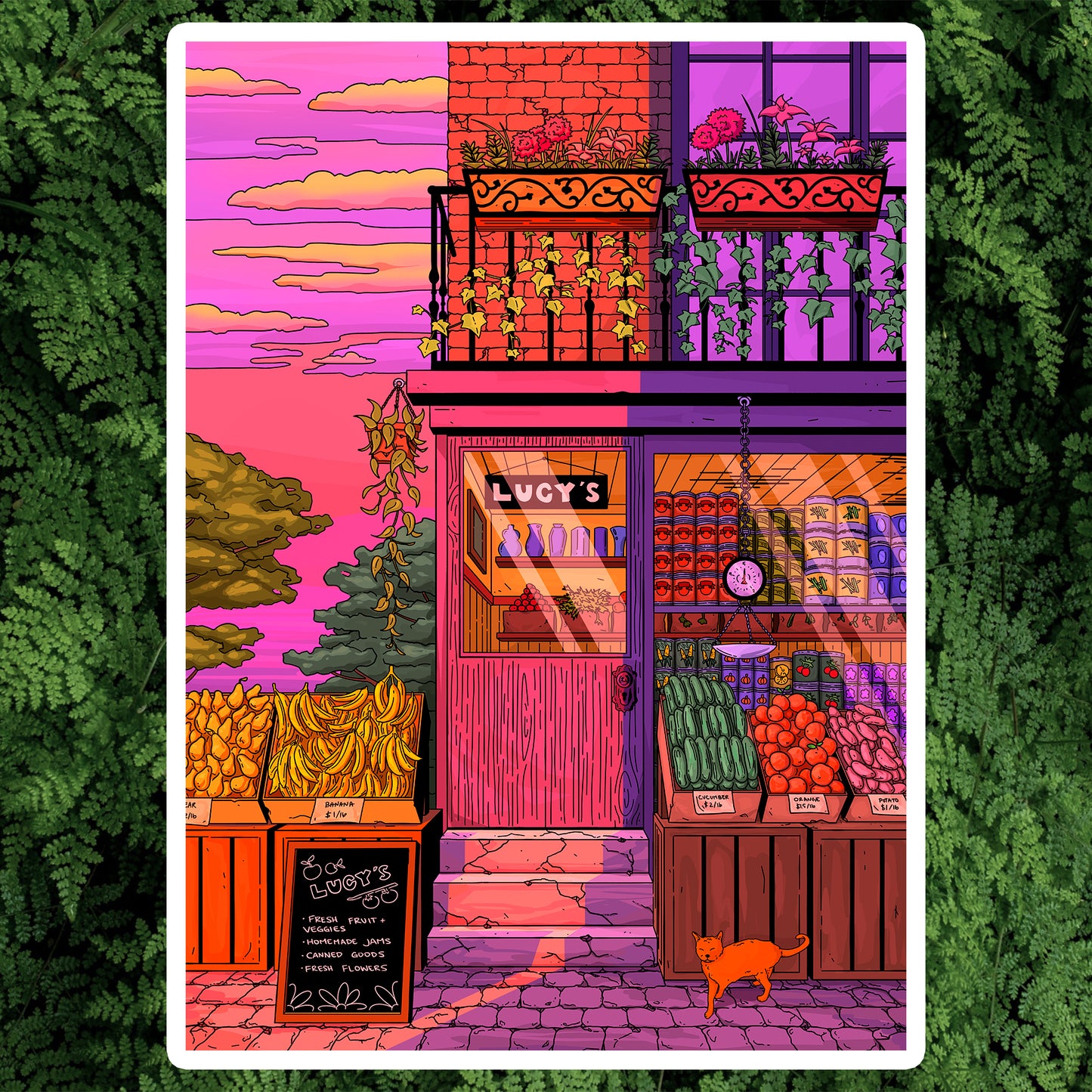 LUCYS - ART PRINT