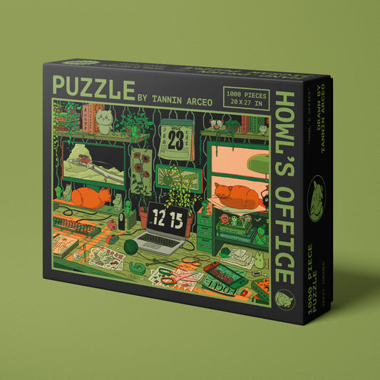 1000 PIECE PUZZLE - "HOWL'S OFFICE"