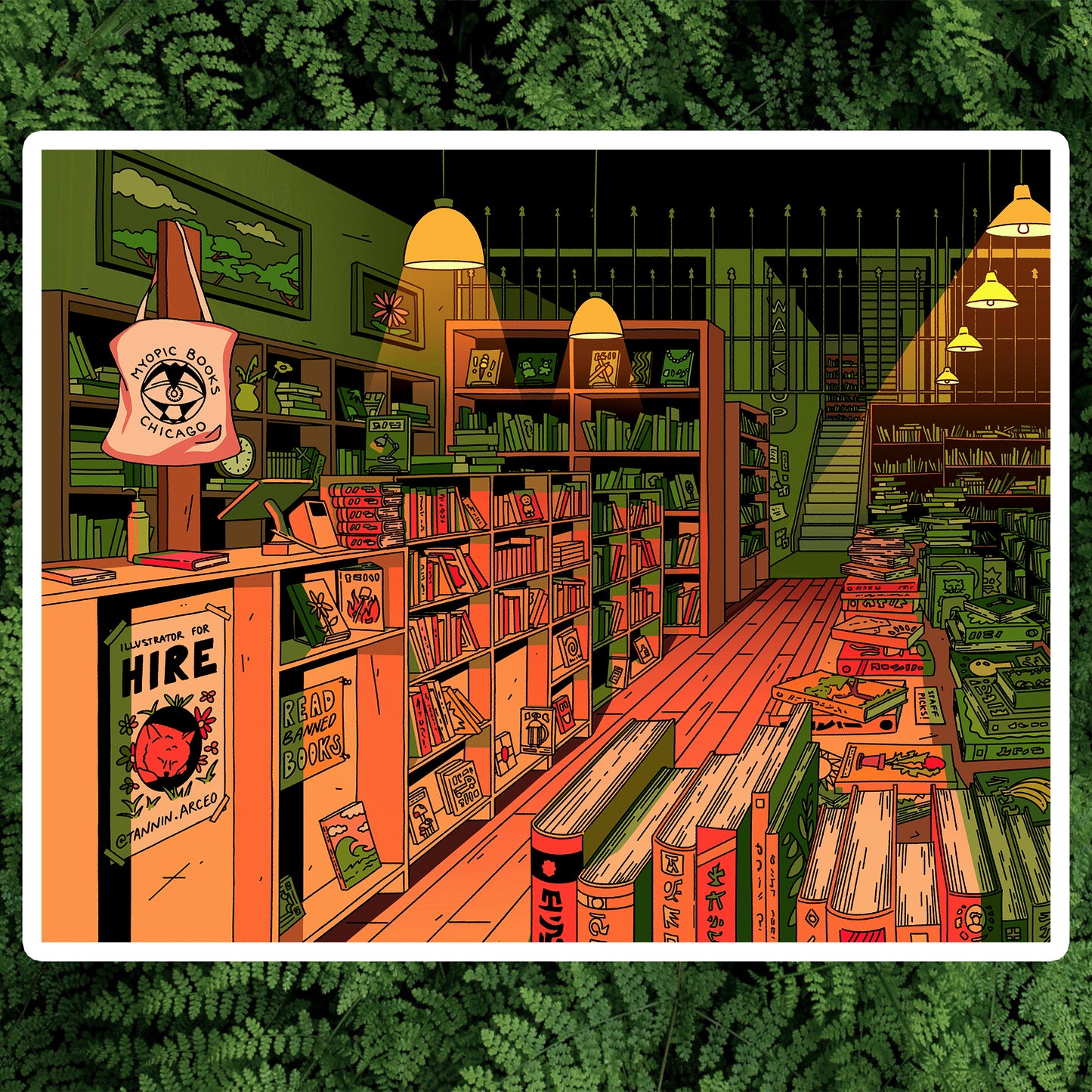 MYOPIC BOOKS - ART PRINT