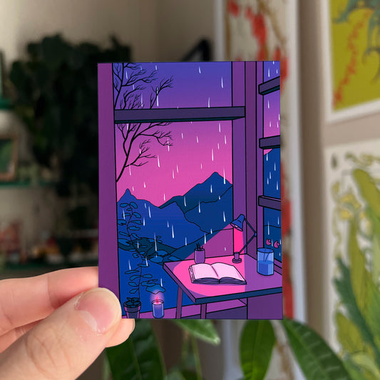 RAINY DAY - MINI PRINT