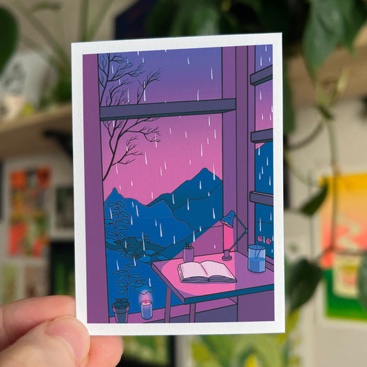 RAINY DAY - MINI PRINT