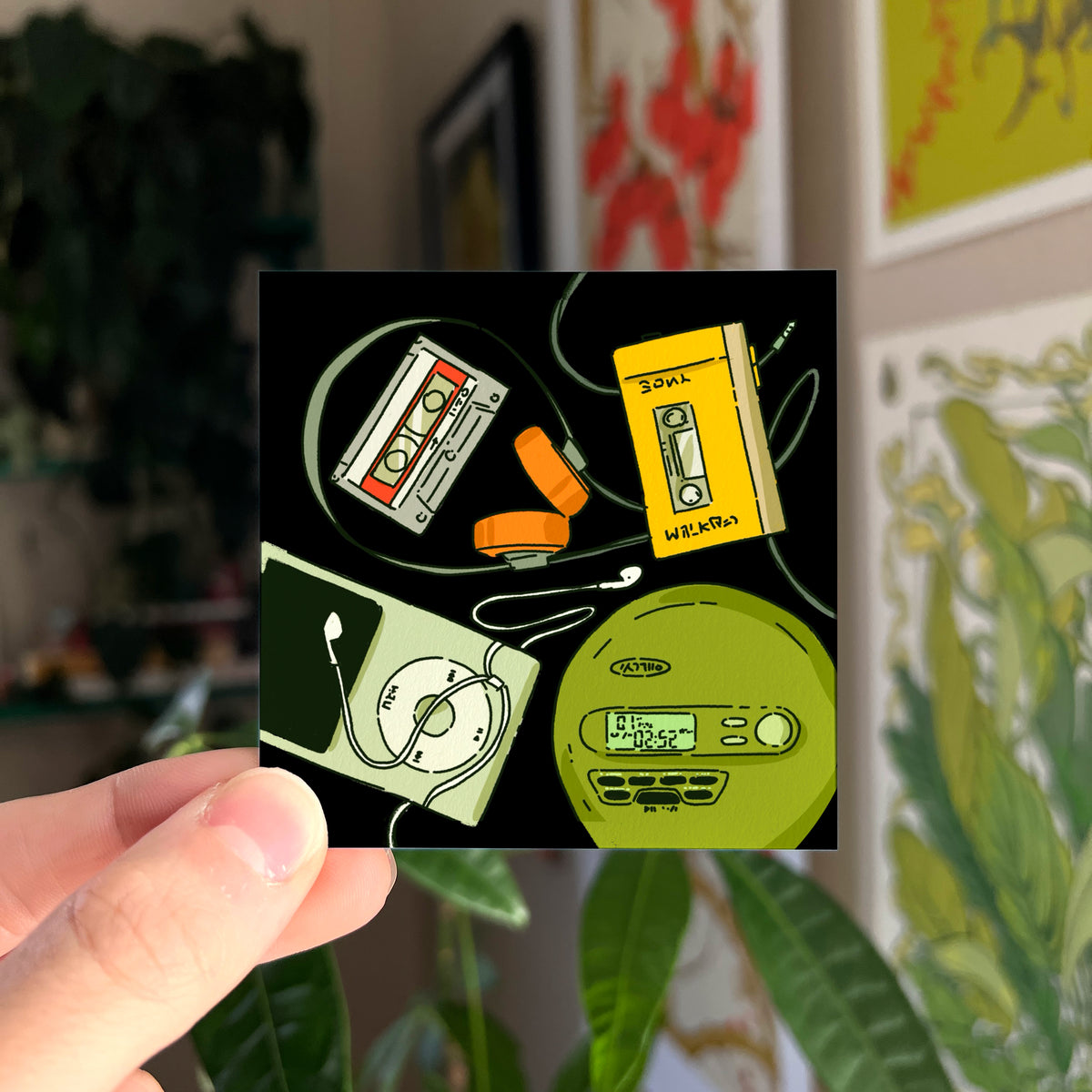 RETRO TECH - MINI PRINT