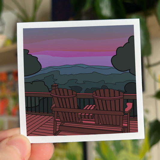 THE DECK - MINI PRINT