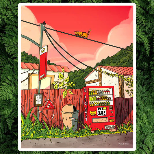 SODA MACHINE - ART PRINT